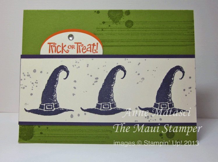 Handmade card Best of Halloween Maui Stamper