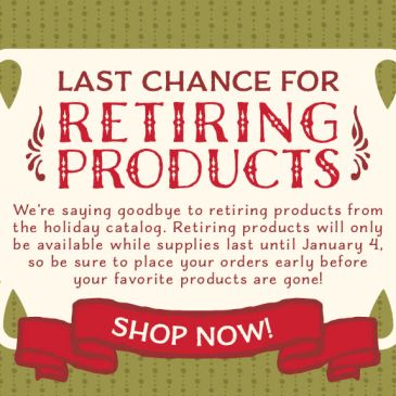 2015 Holiday Catalog Retiring Products