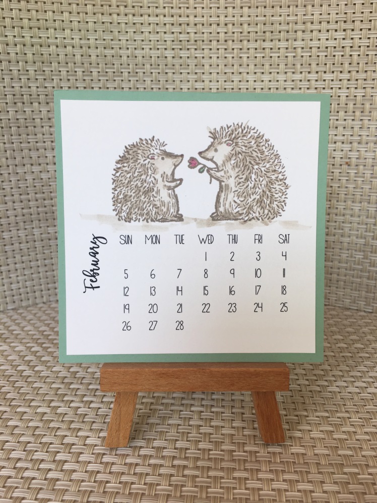 Maui Stamper DIY Calendar Lotsa Love
