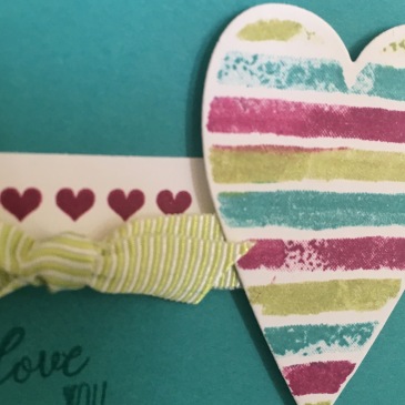 Maui Stamper Stampin' Up! Heart Happiness Valentine