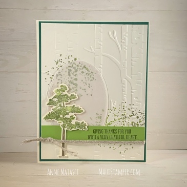 Maui Stamper Stampin Up Woodland is Rooted in Nature
