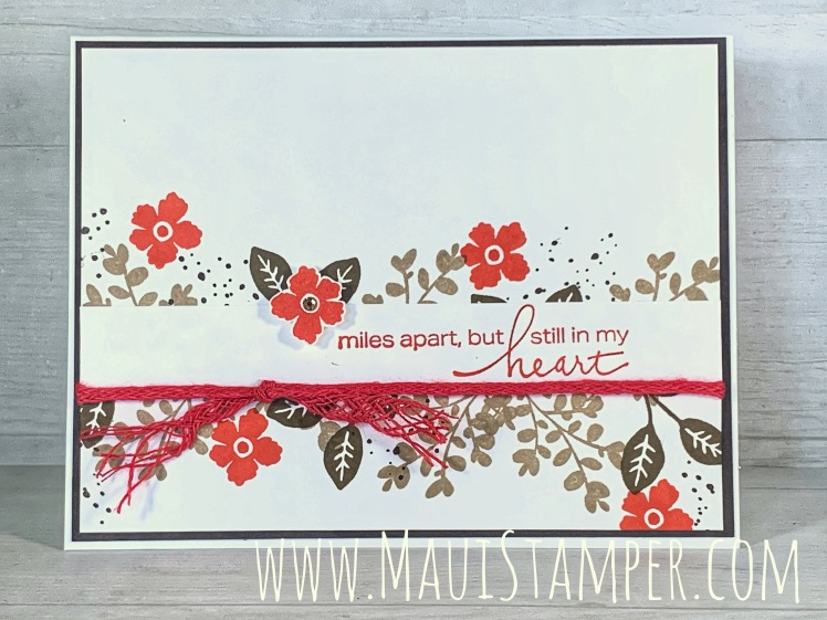 Maui Stamper Stampin Up Lovely You handmade card